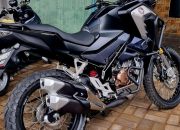 Modif keren Honda CB150X pakai velg vrossi jari-jari dan knalpot cbr250rr
