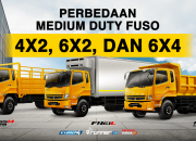 Perbedaan Medium Duty Fuso 4×2, 6×2, dan 6×4