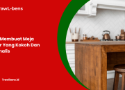 Cara Membuat Meja Dapur Yang Kokoh Dan Minimalis