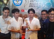 Pesan Juicy Luicy untuk Musisi Lain Usai Bawa Pulang Piala di AMI Awards 2023