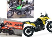 Perbandingan Tenaga Kawasaki Versys-X 250, Suzuki V-Strom 250SX, dan KTM 250 Adventure