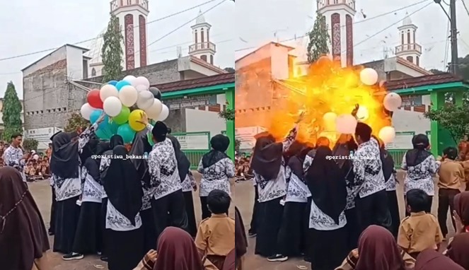 10-guru-jadi-korban-balon-meledak-di-perayaan-hari-guru-sd-bekasi