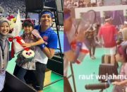 Natasha Rizky Datang Dukung Desta Tanding Tenis, Netizen yang Baper