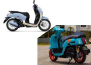 Komparasi Honda Scoopy vs Yamaha Fazzio,  Skutik Retro Rp 20 Jutaan
