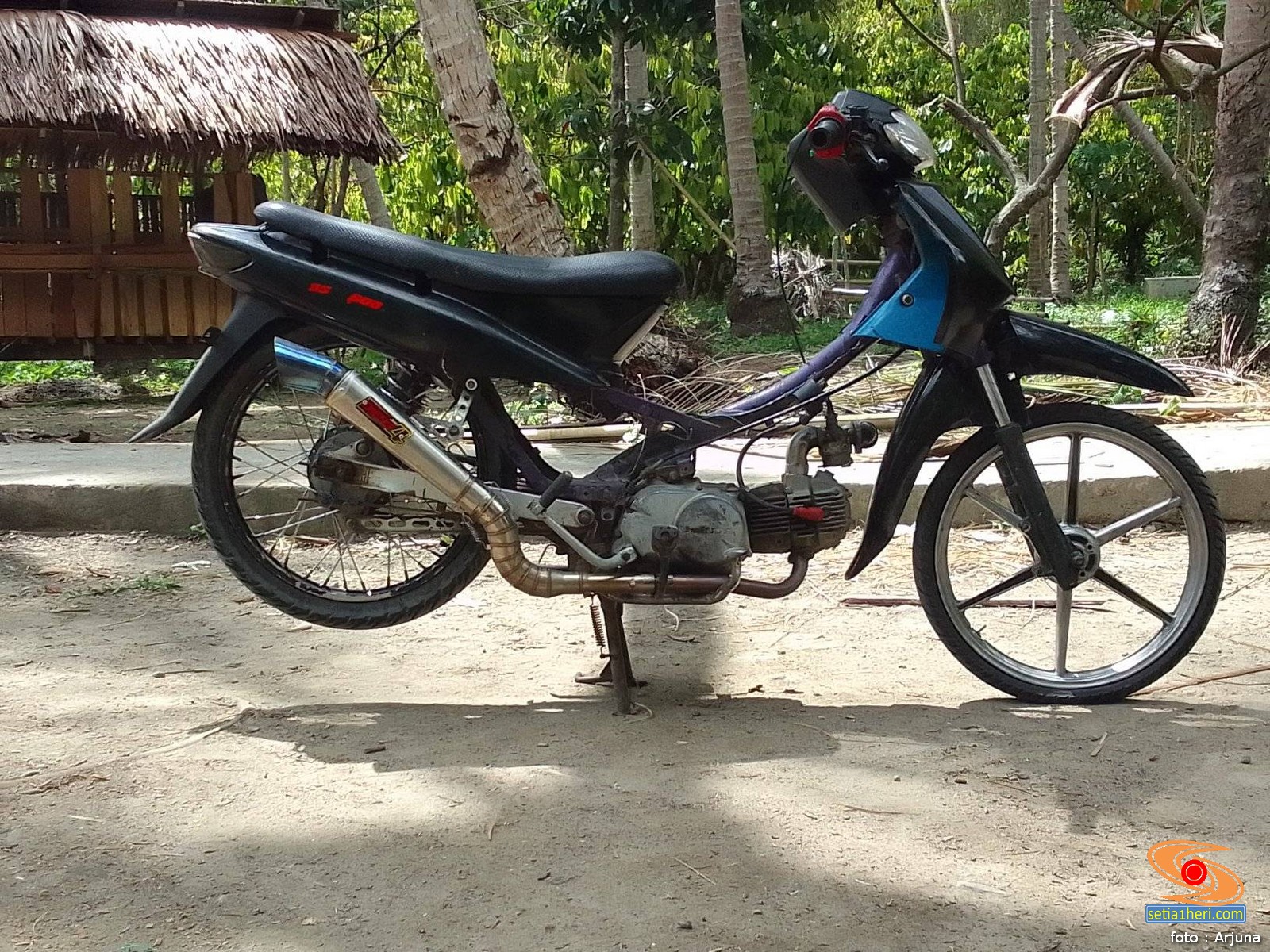 modif-honda-supra-x-lawas-pakai-mesin-honda-win