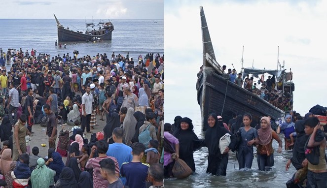 buang-bantuan-sampai-kabur,-perilaku-pengungsi-rohingya-yang-membuat-warga-indonesia-geram