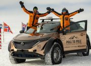 Nissan Ariya Jadi Mobil Listrik Pertama Melintasi Kutub Utara ke Kutub Selatan