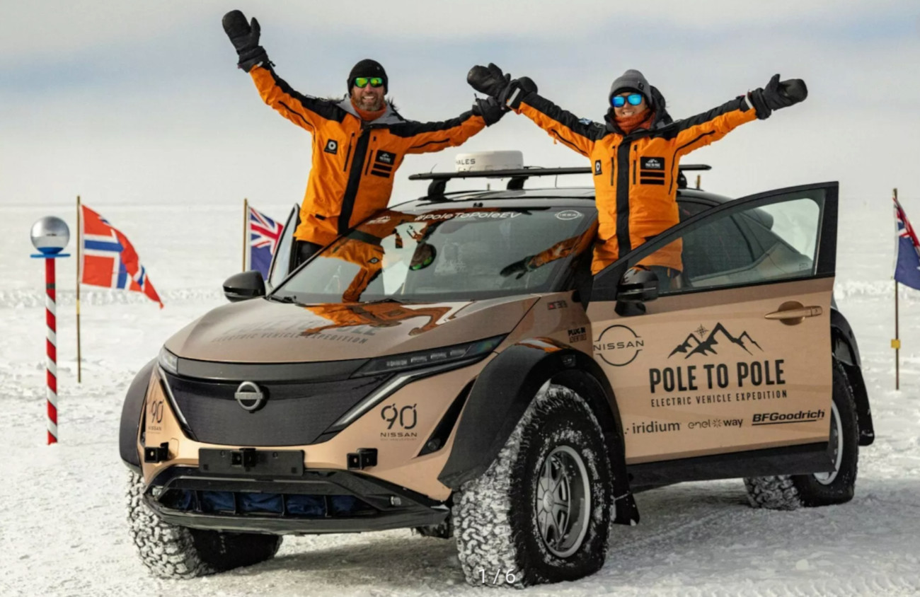 nissan-ariya-jadi-mobil-listrik-pertama-melintasi-kutub-utara-ke-kutub-selatan