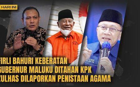 video-voi-hari-ini:-firli-bahuri,-gubernur-maluku-utara-ditahan-kpk,-zulhas-diduga-menista-agama