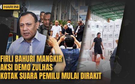 video-voi-hari-ini:-firli-bahuri-mangkir,-aksi-demo-zulhas,-kotak-suara-pemilu-mulai-dirakit