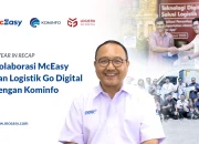 Kolaborasi McEasy dan Logistik Go Digital dengan Kominfo