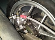 Modif Honda Vario 125 old pakai rem belakang cakram gans
