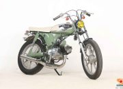 Penampakan motor laki lawas YAMAHA L2G tahun 1972
