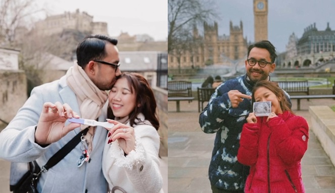 kiky-saputri-umumkan-kehamilan-anak-pertamanya-saat-sedang-liburan-di-london