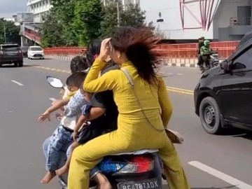 viral-pemotor-bonceng-7-sumpel-sumpelan,-ini-ancaman-hukumannya