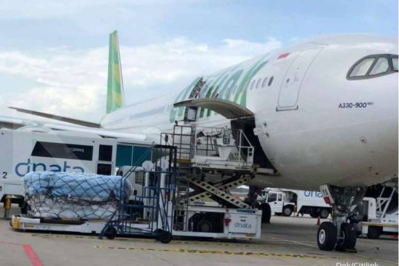 citilink-uji-coba-terbangkan-pesawat-khusus-angkut-kargo