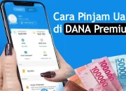 Cara Pinjam Uang di DANA Premium Hingga Rp500.000