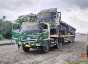 Truk trailer hino gendong truk trailer hino…hehehe