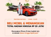 Berkah Hari Raya, Menangkan Iphone 15 & Diskon Rp 20 Juta!