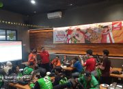 MPM Honda Jatim gelar Bukber bersama ojek online honda gans..