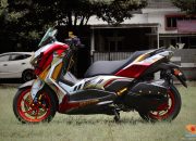 Yamaha Xmax Connected 2023 modif mewah aura sultan gans