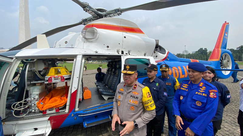 polri-siapkan-2-helikopter-ambulans-udara-pantau-mudik-lebaran-2024