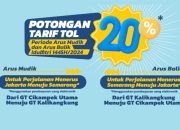 Daftar Diskon Tol Mudik Lebaran 2024, Pulang Kampung Jadi Lebih Murah!
