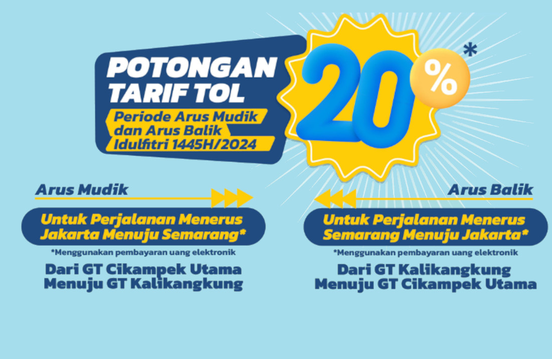 daftar-diskon-tol-mudik-lebaran-2024,-pulang-kampung-jadi-lebih-murah!