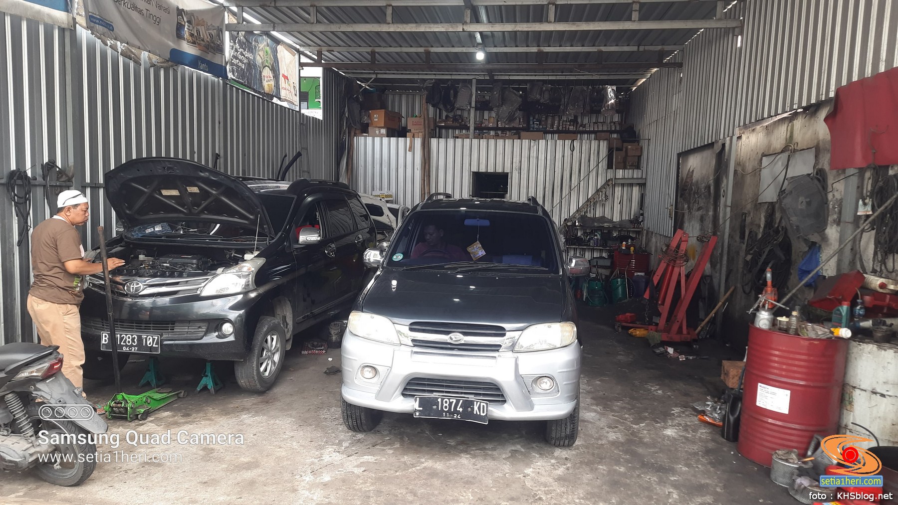 mbah-tarno-servis-mudik-lebaran-2024,-tune-up-dan-ganti-ball-join-gans…