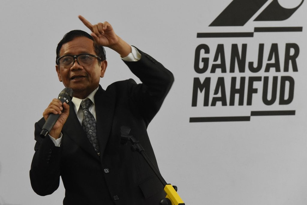 tak-hadir-di-penetapan-prabowo-gibran,-begini-penjelasan-mahfud