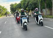 City Rolling di Kota Surabaya bersama Motor Listrik Honda EM1 e: