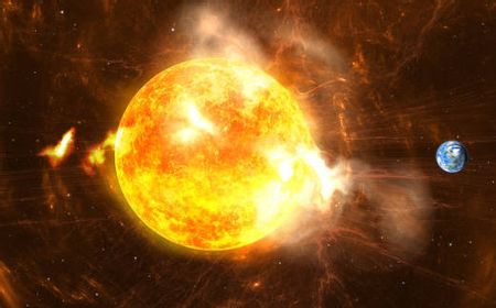 matahari-luncurkan-semburan-partikel-energik,-ganggu-komunikasi-di-amerika-utara