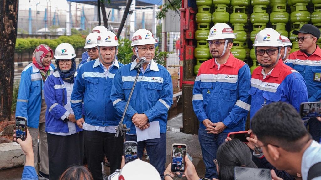 mendag-sidak-spbe-tanjung-priok,-cek-isi-lpg-sesuai-takaran