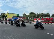 Ratusan Biker Honda PCX Rolling City dan Explore Heritage Kota Blitar