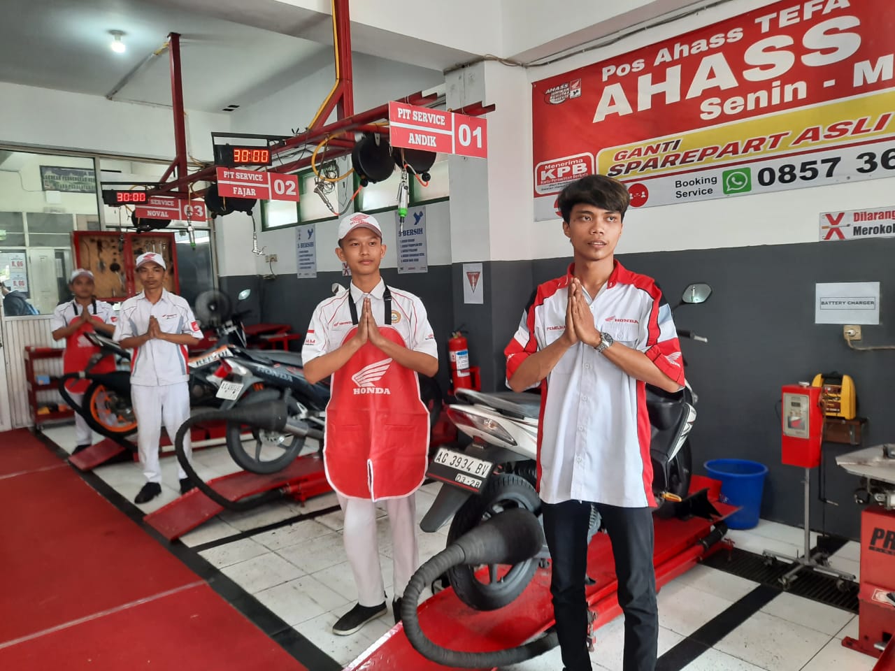 pos-ahass-tefa-smk-binaan-mpm-honda-jatim-di-banyuwangi-adalah-terbaik-versi-ahm
