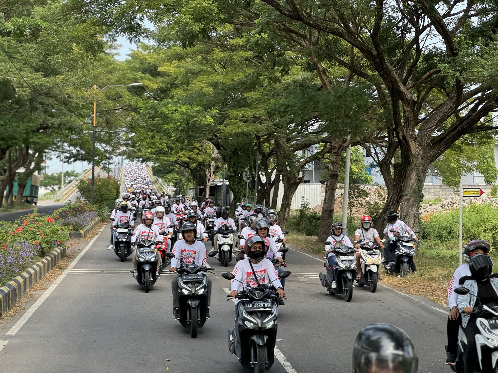 ribuan-biker-pecinta-honda-vario-160-ramaikan-parade-vario-160-di-madiun
