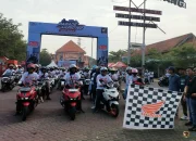 Meriahnya Parade Honda Vario 160 di Kota Pasuruan Bersama 500 Peserta