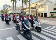 MPM Honda Jatim Ajak Media dan Blogger City Rolling to Honda Premium Matic Day di Kota Surabaya