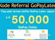 Cara Mendapatkan Kode Referral GoPaylater 6 Digit