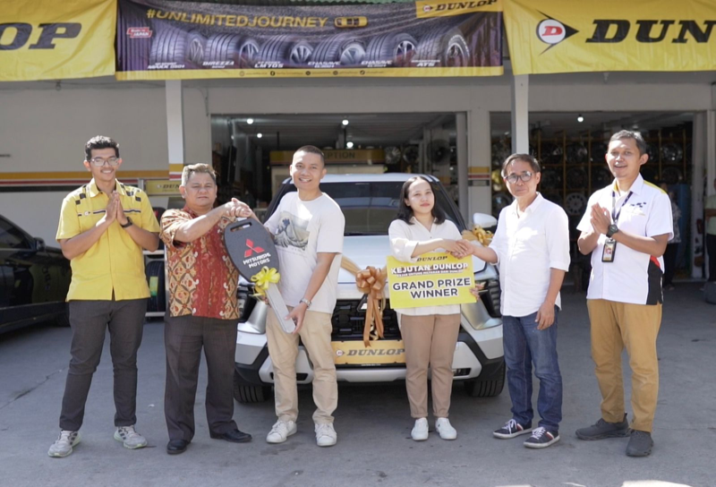 kejutan-dunlop-sukses-digelar,-hadiah-utama-mitsubishi-xforce!