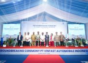 VinFast Resmikan Pabrik Perakitan Kendaraan Listrik Pertama di Indonesia