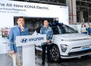 Hyundai All-New Kona Electric Mulai Diproduksi di Indonesia