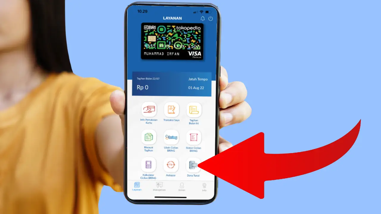cara-mencairkan-limit-tokopedia-card-ke-dana