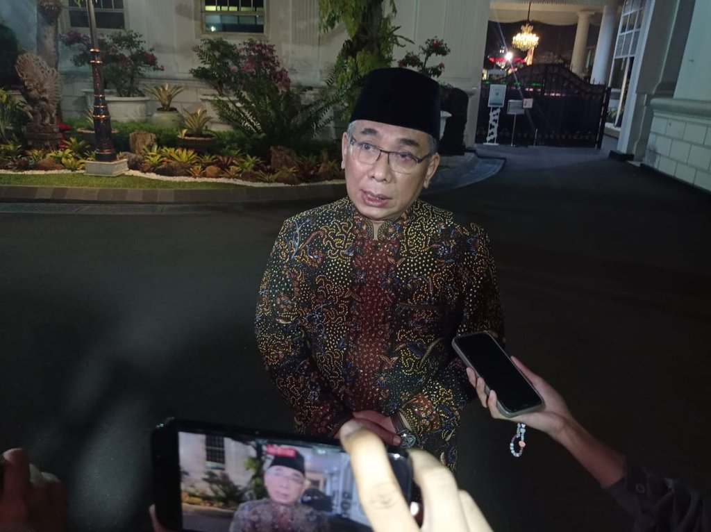 gus-yahya-temui-jokowi-di-istana,-singgung-soal-konflik-pbnu-pkb
