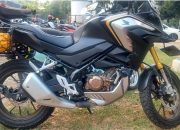 Penampakan Honda CB150X pakai knalpot Honda CBR150R versi CBU Thailand