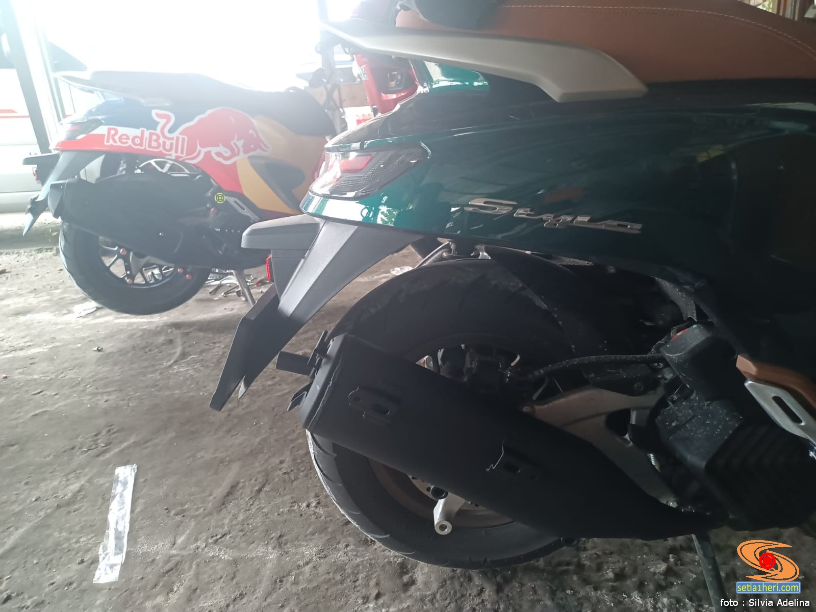 honda-stylo-pakai-knalpot-vario-160-tanpa-ganti-arm-vario
