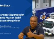 McEasy Sukses Bantu Ekspedingin Memantau Armada dan Menjaga Suhu Muatan