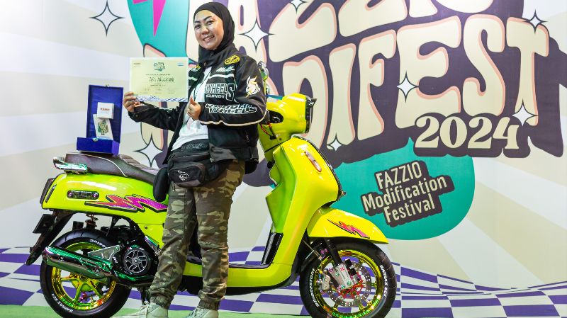 fazzio-modifest-2024-ramaikan-bekasi,-ajang-kreativitas-dan-ekspresi-skutik-yamaha
