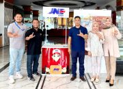 Jelang Pembukaan PON XXI, JNE Buka Konter Layanan di Hermes Palace Hotel Banda Aceh
