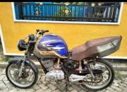 Modif tangki BBM Suzuki Thunder buat ke SPBU